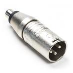 XLR (m) naar tulp (v) adapter | Neutrik (Mono, 3-pin), Audio, Tv en Foto, Audiokabels en Televisiekabels, Verzenden, Nieuw