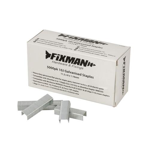 Fixman 10J Gegalvaniseerde Nietjes - 11.2 x 8 x 1.16 mm -..., Doe-het-zelf en Verbouw, Overige Doe-het-zelf en Verbouw, Nieuw