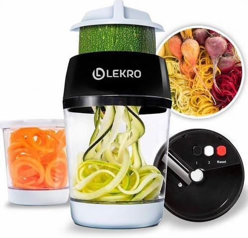 Lekro Spiraalsnijder - Groentesnijder - Spiralizer - 3, Huis en Inrichting, Keuken | Keukenbenodigdheden, Nieuw, Ophalen of Verzenden