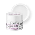 Claresa building gel Soft&Easy gel milk white 90g, Nieuw, Verzenden