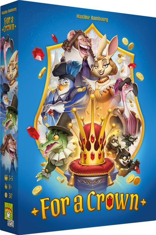 For a Crown - Bordspel | Repos Production -, Hobby en Vrije tijd, Gezelschapsspellen | Bordspellen, Nieuw, Verzenden