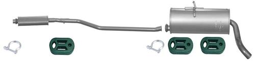 Complete uitlaat, Middendemper + Einddemper Citroen Berlingo, Auto-onderdelen, Uitlaatsystemen, Nieuw, Verzenden