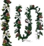 Guirlande met verlichting - Kerstslinger - Kerstversiering -, Verzenden, Zo goed als nieuw