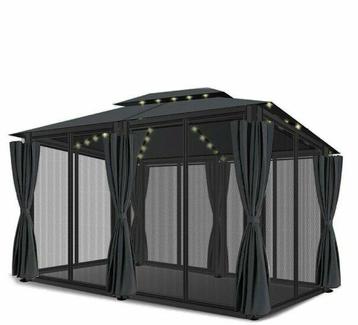 Partytent - 4x3 - Waterdicht Dak - Wanden - Antraciet - S... beschikbaar voor biedingen