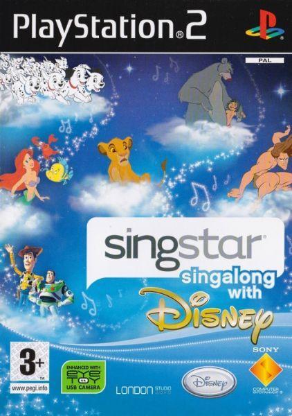 SingStar Singalong with Disney-Standaard (PlayStation 2), Spelcomputers en Games, Games | Sony PlayStation 2, Zo goed als nieuw