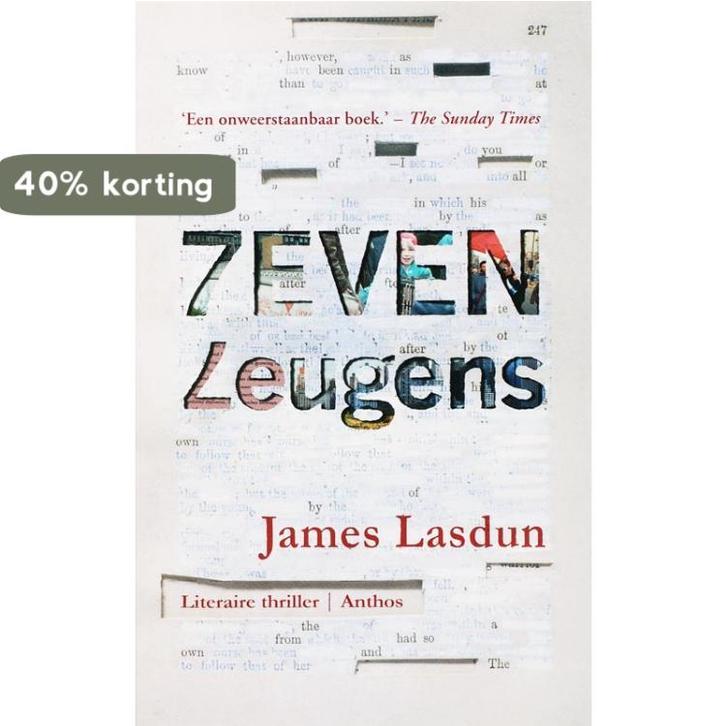 Zeven Leugens 9789041409584 James Lasdun, Boeken, Thrillers, Gelezen, Verzenden
