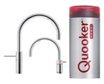 €1375 QUOOKER COMBI NORDIC ROUND TWINTAP CHROOM - 22NRCHRTT, Huis en Inrichting, Keuken | Keukenbenodigdheden, Ophalen of Verzenden
