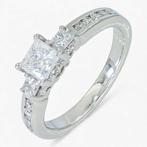 Zonder minimumprijs - Ring - 14 karaat HRD, Witgoud -, Sieraden, Tassen en Uiterlijk, Ringen, Nieuw