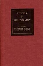 Studies in Bibliography: v. 53 (Bibliographical. Bowers, Zo goed als nieuw, Fredson Bowers, Verzenden
