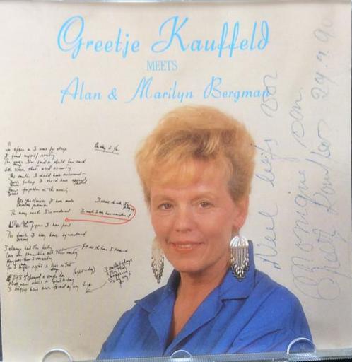 cd - Greetje Kauffeld - Meets Alan &amp; Marilyn Bergman...., Cd's en Dvd's, Cd's | Overige Cd's, Zo goed als nieuw, Verzenden