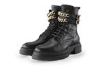 Linea Zeta Veterboots in maat 39 Zwart | 10% extra korting, Verzenden, Zwart, Overige typen, Zo goed als nieuw