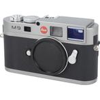 Leica 10705 M9 steel gray body occasion, Verzenden, Gebruikt, Overige Merken