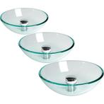Wasbak Rond Halfbolvormig Transparant Glas Ø 360 mm Opbouw, Watersport en Boten, Bootonderdelen, Ophalen of Verzenden, Nieuw, Zeilboot of Motorboot