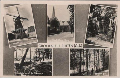 PUTTEN - Meerluik Groeten uit Putten, Verzamelen, Ansichtkaarten | Nederland, Verzenden