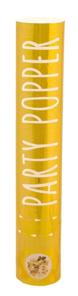 Confetti Kanon Goud 28cm, Hobby en Vrije tijd, Feestartikelen, Nieuw, Verzenden