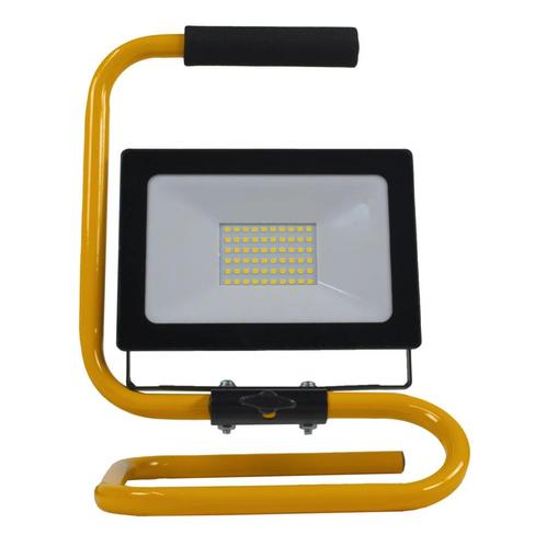 LED Bouwlamp 50W op S-frame IP65 | 2m kabel, Doe-het-zelf en Verbouw, Bouwverlichting, Lamp met armatuur, Nieuw, 50 tot 200 watt