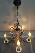 Capodimonte - Lamp - Messing, Porselein, Glas - Italiaanse