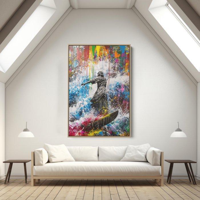Dine Chanima (XX-XXI) - (XXL Giant ART) PopArt Moses Miracle, Antiek en Kunst, Kunst | Designobjecten