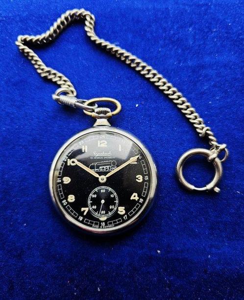 Hanhart pocket for railway workers - hanhart 54 - Zonder, Sieraden, Tassen en Uiterlijk, Horloges | Heren