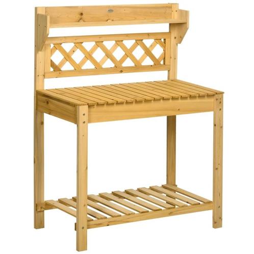 TRUUSK Tuinwerktafel, Geïntegreerde Roestvrijstalen Spoelbak, Tuin en Terras, Bloembakken en Plantenbakken, Nieuw, Verzenden