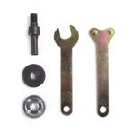 Benson Haakse slijper adapter set - 5 delig - M10 - metaa..., Doe-het-zelf en Verbouw, Gereedschap | Boormachines, Ophalen of Verzenden