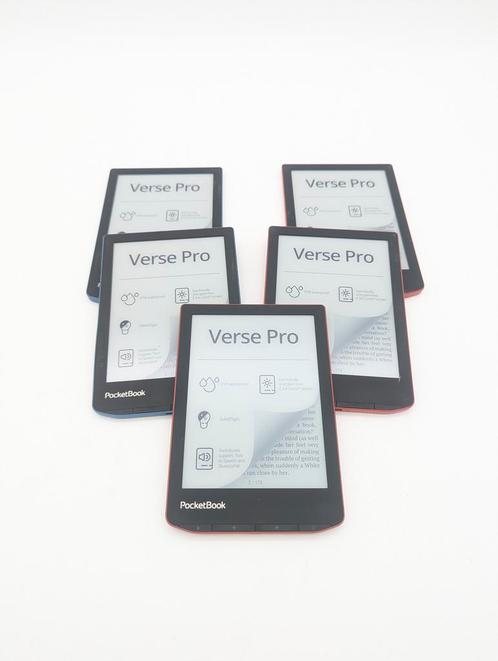 E-Reader | PocketBook Verse Pro, Computers en Software, E-readers, Refurbished, 6 inch of minder, Touchscreen, Waterbestendig