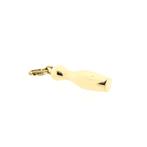 Gouden hanger van een kegel (kettinghanger, geelgoud), Ophalen of Verzenden, Gebruikt, Goud, Overige merken