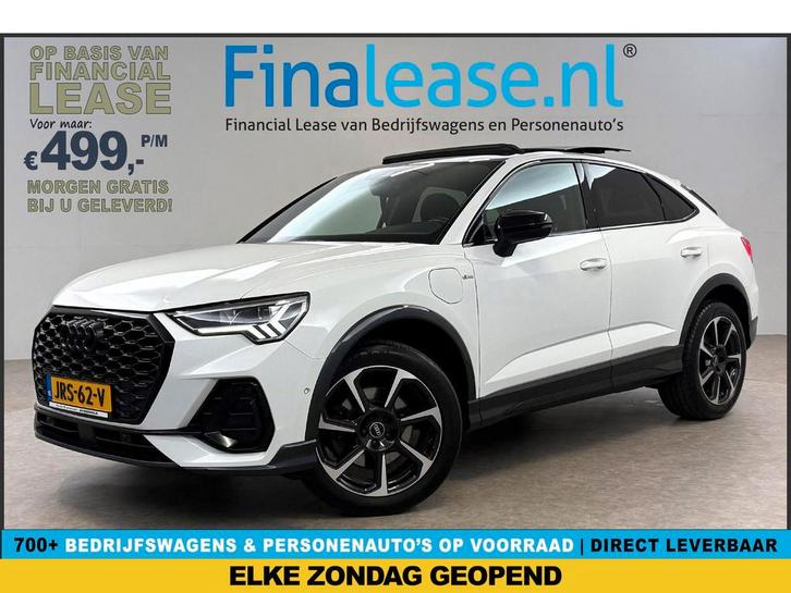 Audi Q3 45 TFSI e Sportback S-Line SOH 96% Pano Camera Sfeer, Auto's, Audi, Lease, Automaat, SUV of Terreinwagen, Hybride Elektrisch/Benzine