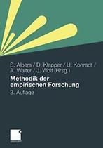 Methodik der empirischen Forschung. Albers, Sonke   ., Zo goed als nieuw, Albers, Sonke, Verzenden