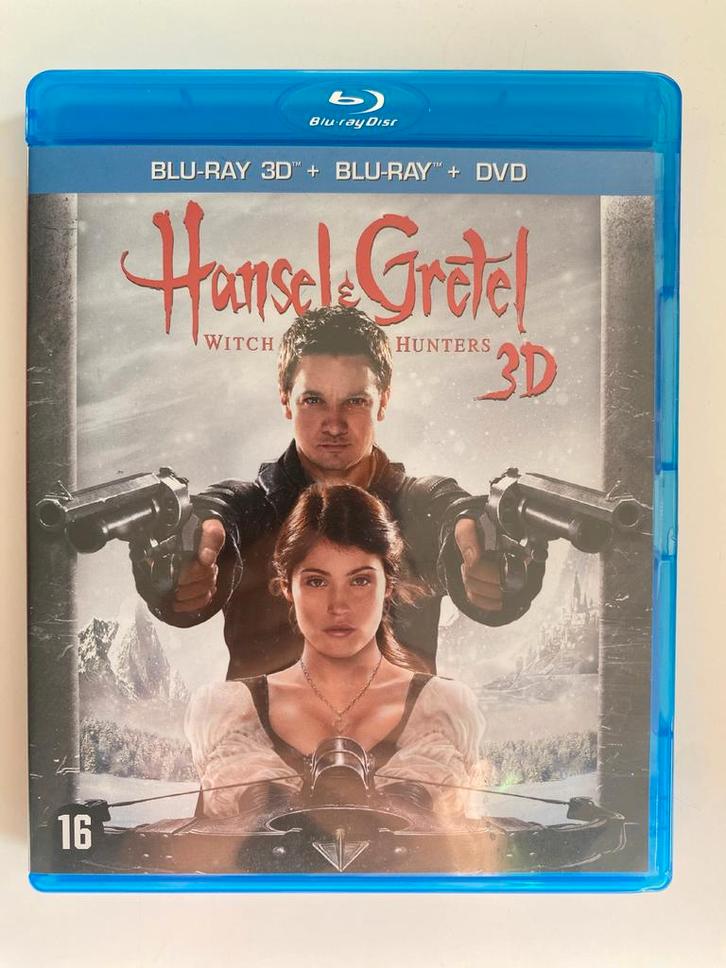 HANSEL & GRETEL WITCH HUNTERS (3D + 2D) (BLURAY), Cd's en Dvd's, Blu-ray, Gebruikt, Verzenden