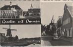 OMMEN - Meerluik Groeten uit Ommen, Verzamelen, Ansichtkaarten | Nederland, Verzenden, Gelopen