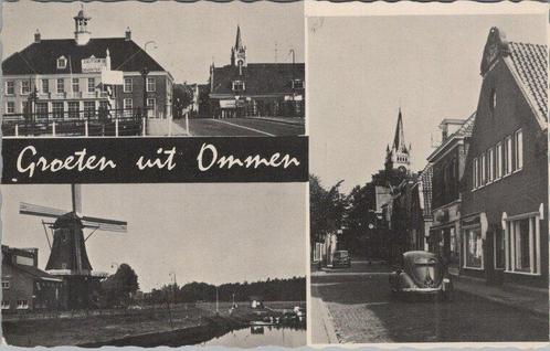 OMMEN - Meerluik Groeten uit Ommen, Verzamelen, Ansichtkaarten | Nederland, Verzenden