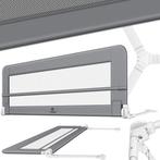 Bedhekje - 150 cm - Bedrand - Bedrail - Bedrek - Lichtgrijs, Verzenden, Zo goed als nieuw