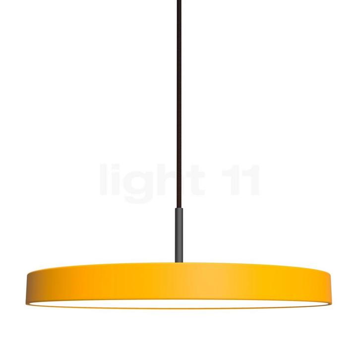 Umage Asteria Hanglamp LED, geel/cover zwart - Ra 83, Huis en Inrichting, Lampen | Hanglampen, Nieuw, Verzenden
