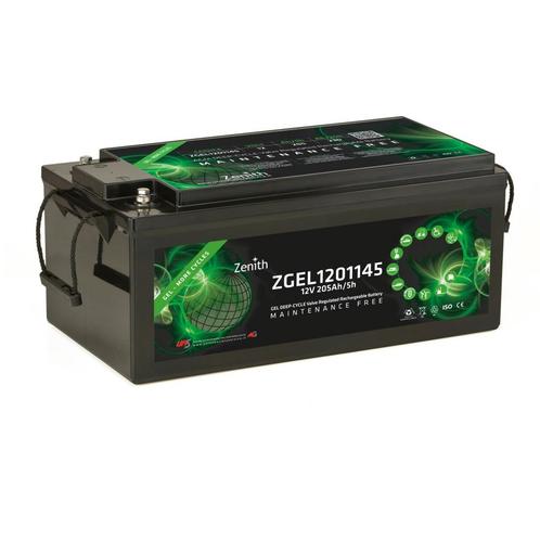 Zenith GEL Deep Cycle accu | ZGEL1201145 | 12V 230Ah, Auto-onderdelen, Accu's en Toebehoren, Ophalen of Verzenden