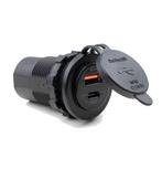 12 Volt stopcontact USB C en USB A Quick Charge 4.0, Ophalen of Verzenden, Nieuw