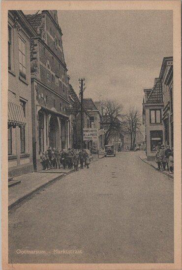 OOTMARSUM - Marktstraat, Verzamelen, Ansichtkaarten | Nederland, Verzenden
