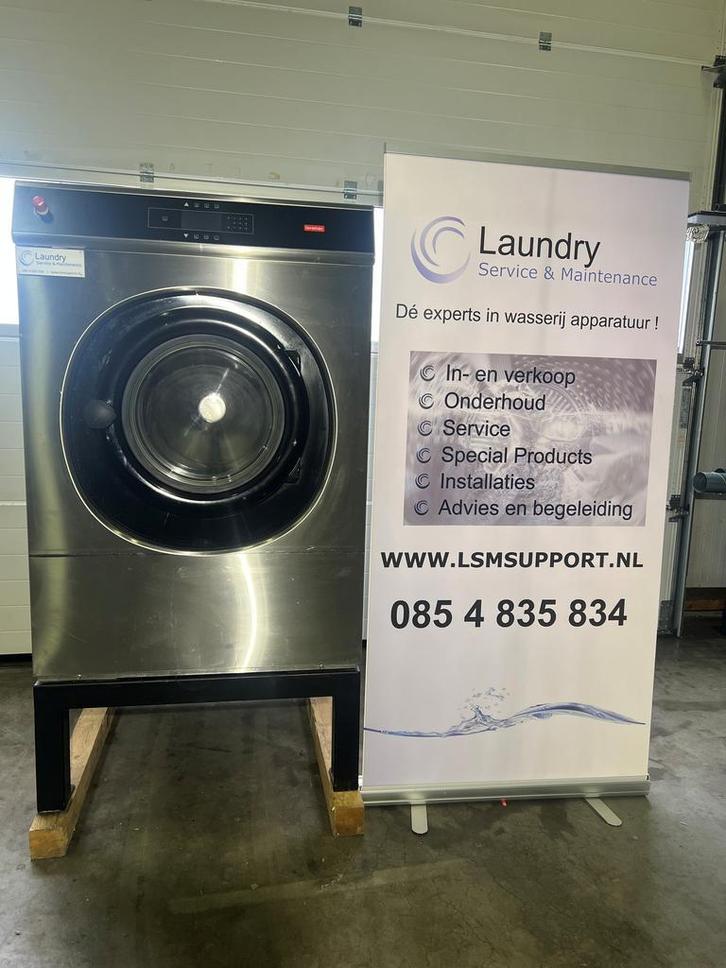 industriële wasmachine AF180 18 KG, Witgoed en Apparatuur, Wasmachines, 95 cm of meer, Minder dan 1200 toeren, 10 kg of meer, Refurbished