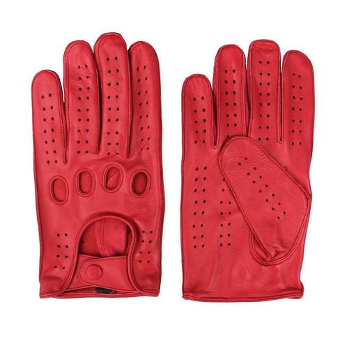 Swift racing leren handschoenen rood, Motoren, Kleding | Motorkleding, Nieuw met kaartje, Verzenden