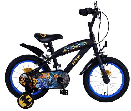 Batman Kinderfiets - Jongens - 14 inch - Zwart - Twee, Fietsen en Brommers, Fietsen | Kinderfietsjes, Nieuw, Verzenden