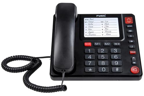 Fysic FX-3920 Vaste Huistelefoon met Grote Knoppen voor Seni, Telecommunicatie, Vaste telefoons | Handsets en Draadloos, Zo goed als nieuw