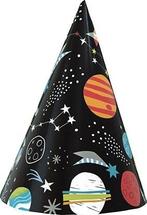 Feesthoedjes Space Ruimte (8st), Kleding | Dames, Carnavalskleding en Feestkleding, Ophalen of Verzenden, Nieuw