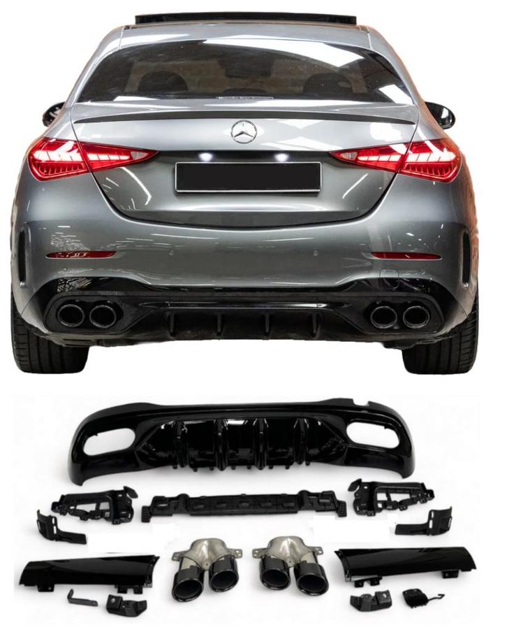 Diffuser | Mercedes-Benz | C-klasse 21- 4d sed. W206 / C-kla, Auto-onderdelen, Carrosserie en Plaatwerk, Nieuw, Mercedes-Benz