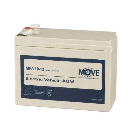 Move agm accu 12 volt 10 ah, Auto-onderdelen, Accu's en Toebehoren, Nieuw, Verzenden