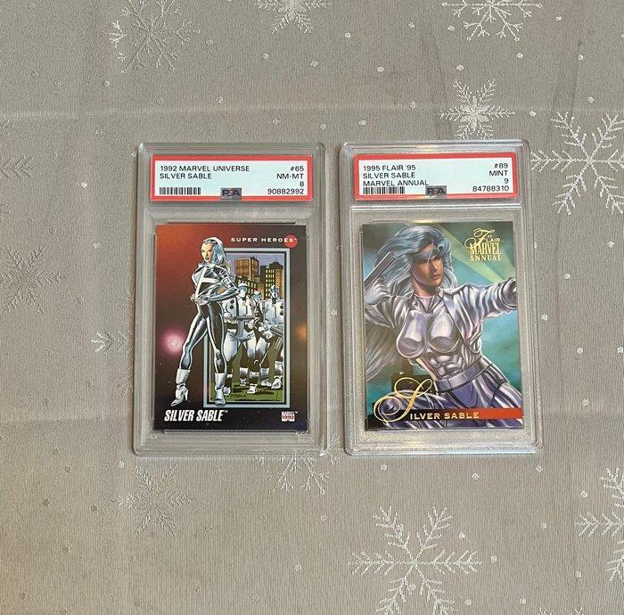 Marvel Universe Impel 1992 #65 Silver Sable, Marvel Annual, Verzamelen, Overige Verzamelen