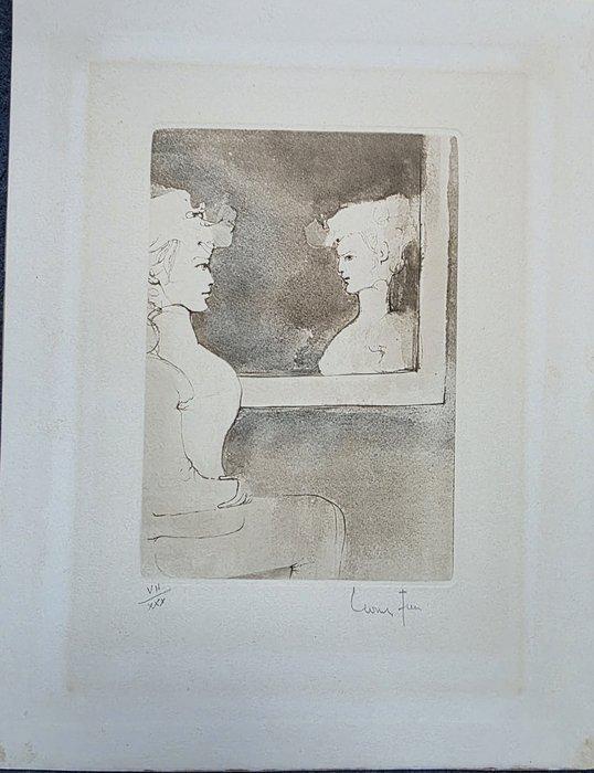 Leonor Fini (1907-1996) - Femme au miroir, Antiek en Kunst, Antiek | Overige Antiek