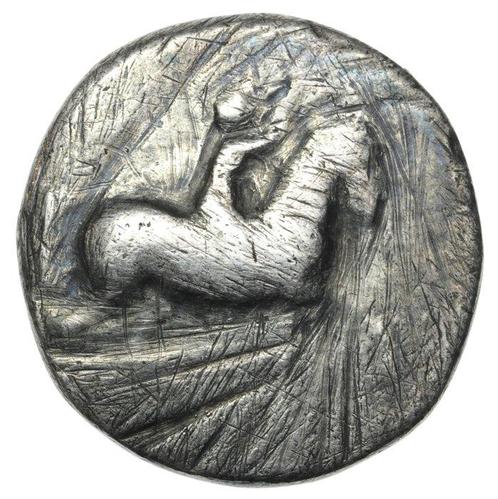 Calabria, Tarentum Nomos Circa 290-281 BC. / Vlasto 599, Postzegels en Munten, Munten | Europa | Niet-Euromunten