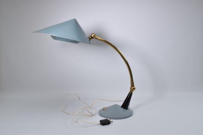 Palmes - Lamp - Gelakt messing, Staal, Antiek en Kunst, Antiek | Lampen