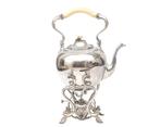 Een zilveren bouilloire, Holland, Amsterdam, 1854-1943, Antiek en Kunst, Zilver