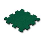 Rubber tegel 50 mm - 50 x 50 cm - Groen - Puzzelsysteem -, Tuin en Terras, Tegels en Klinkers, Verzenden, Nieuw